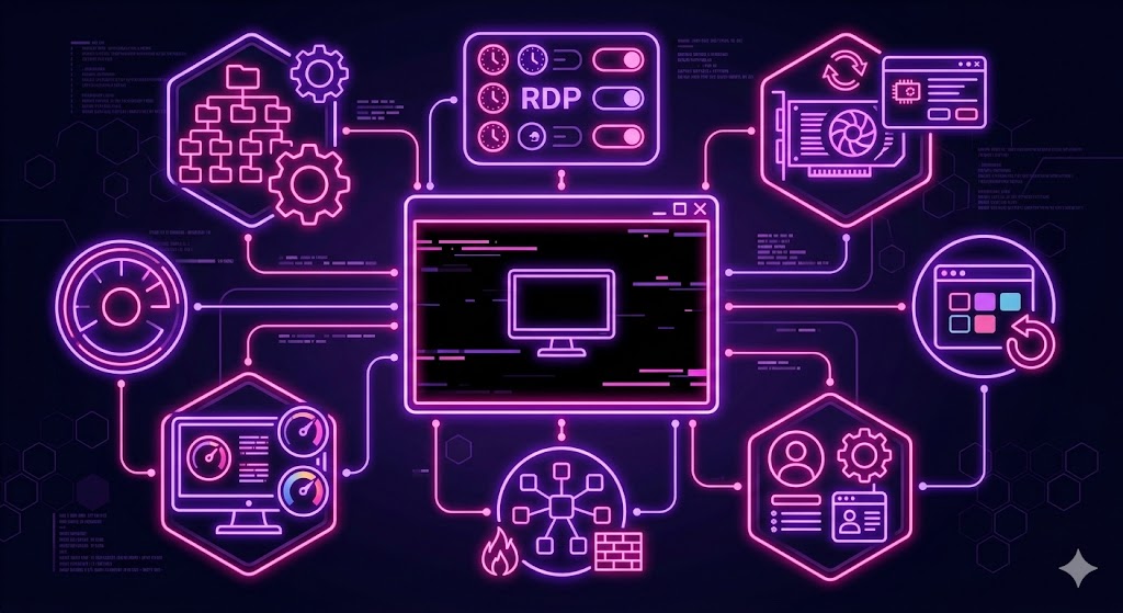 Чёрный экран вместо рабочего стола в RDP-сессии: как исправить